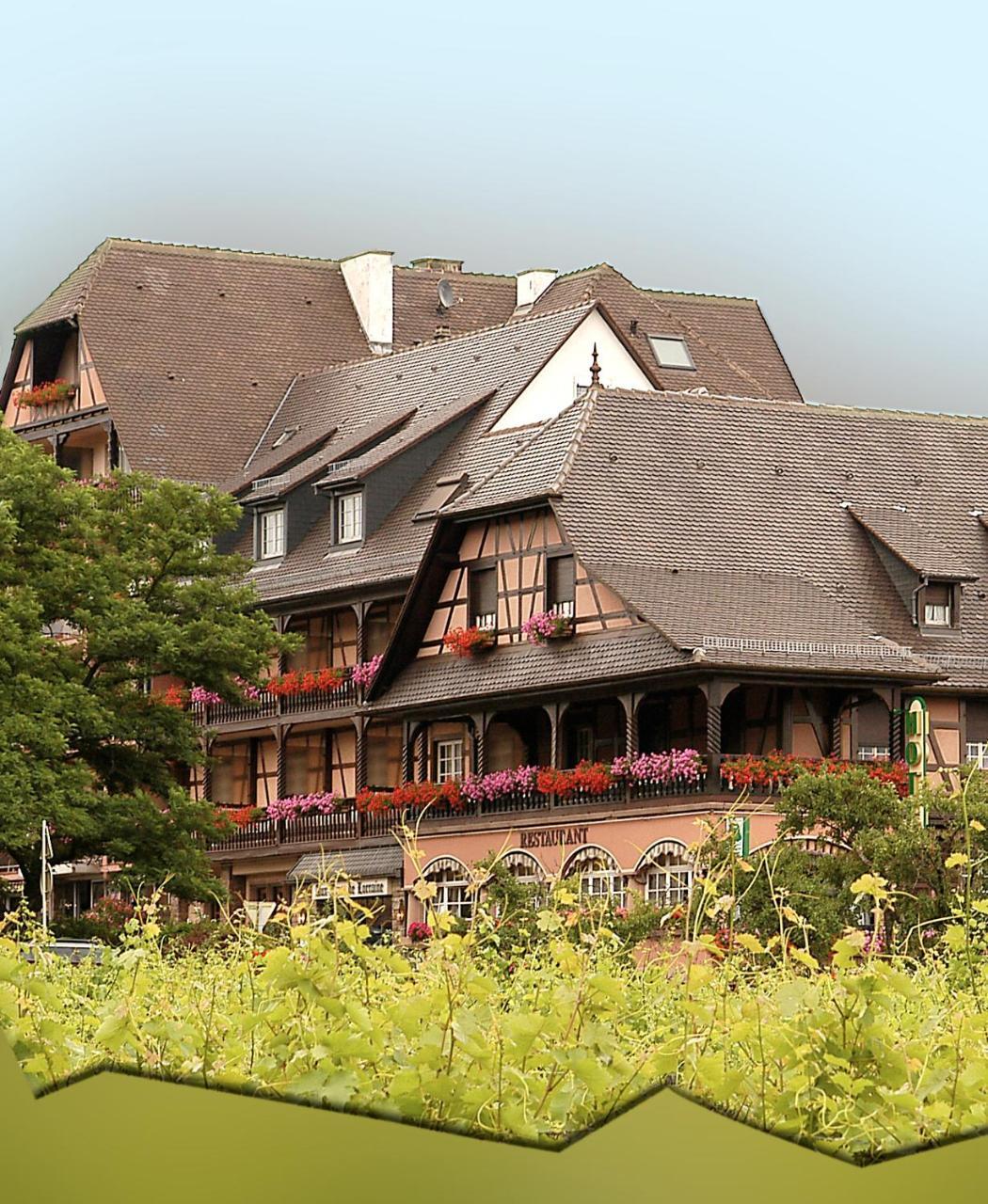 סנט היפולייט Hotel Munsch Restaurant & Wellness, Colmar Nord - Haut-Koenigsbourg מראה חיצוני תמונה